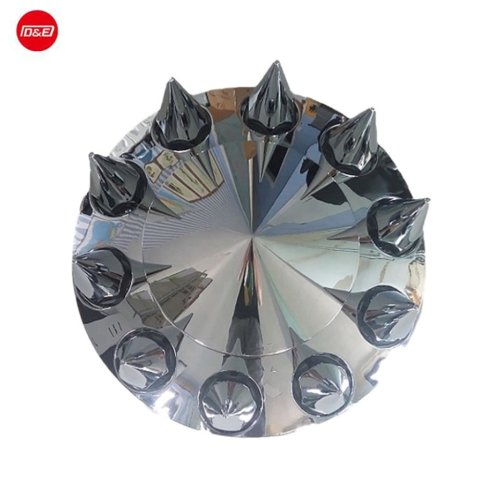 Truck Axle wheel cover Front Axle kit with Pointed hub cap suits 10 stud PCD/22.5" Wheel Axle Cover Hub caps