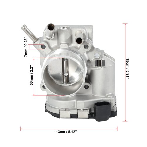 High quality Factory Supply Throttle Body 5 Pin A6 4F C6 2.7 + 3.0 TDI 06-10 059145950A Throttle Valve for Car 