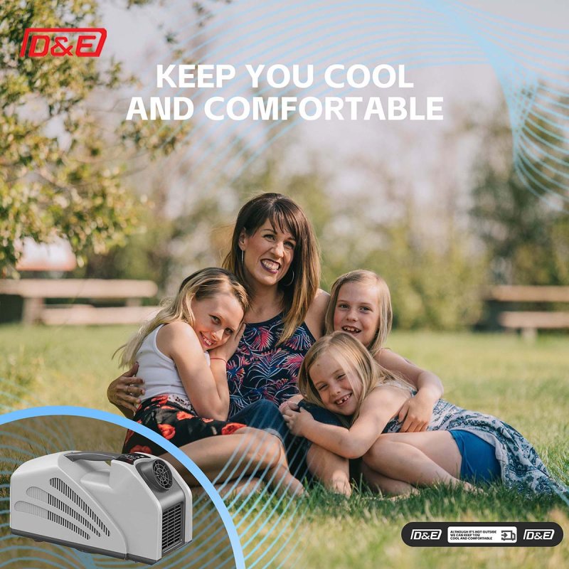 Portable Air Conditioner Mobile Mini AC 24V