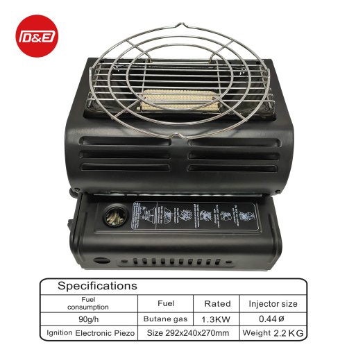 Portable outdoor gas heating machine suit for camping 2.6kw safe Easy installation