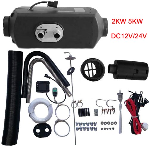 High Quality D2 D4 2KW 5KW 12v 24v Parking diesel Air Heater for truck RV Bus Boat