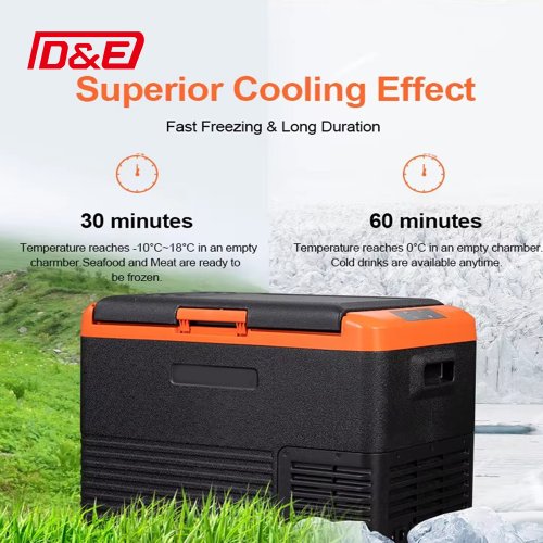HOT sale 28.6L Portable Mini Compressor outside Fridge CL30 28.6L 60w  fridge freezer fridge 