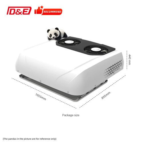 DE-8 High Cooling Capacity Light  Parking air Conditioner  24V for Truck RV Camper Van All Brushless Motor 