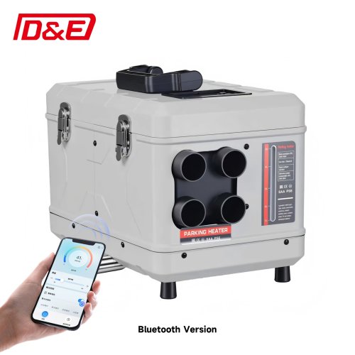 New Design D&E 12V 24V 220V 5KW for Diesel Air Heater with Thermostat for Truck RV Van Camping